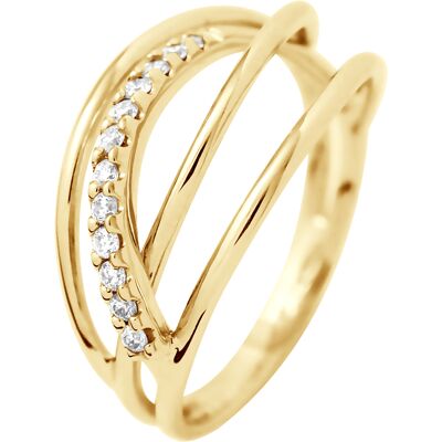 DIADEMA - Ring - Prestige Jewelery - Diamanten - Gelbgold Weiß NICHT DIADEMA - Ring - Prestige Jewelery - Diamanten - Gelbgold Weiß NICHT