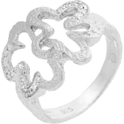 Orphelia Damen-Ring Sterling-Silber 925 – Silber ZR-7077 Silber L Orphelia Damen-Ring Sterling-Silber 925 – Silber ZR-7077 Silber L