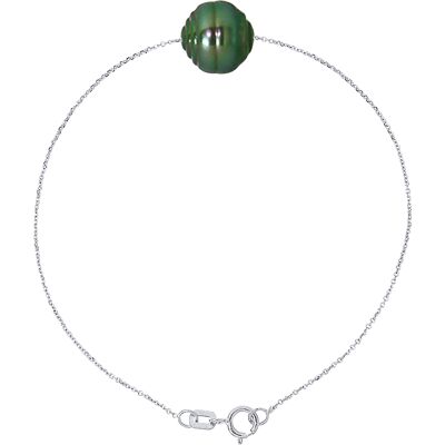 DIADEMA - Armband - Tahiti-Perle - Diamanten Natürlich Einheitsgröße DIADEMA - Armband - Tahiti-Perle - Diamanten Natürlich Einheitsgröße