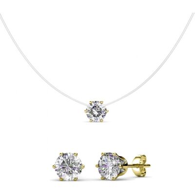 MYC Paris Meerjungfrau-Set - Gold und Kristall Weiß & Gold Einheitsgröße MYC Paris Meerjungfrau-Set - Gold und Kristall Weiß & Gold Einheitsgröße