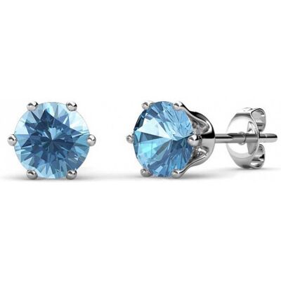 MYC Paris Geburtsstein März Ohrringe - Silber und Hellblau Hellblau Einheitsgröße MYC Paris Geburtsstein März Ohrringe - Silber und Hellblau Hellblau Einheitsgröße