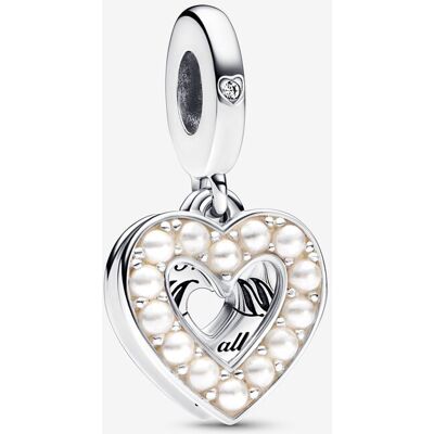 Pandora 'Familie & Freunde' Damen Charm aus 925 Sterling Silber - Silber 792649C01 Silber Einheitsgröße Pandora 'Familie & Freunde' Damen Charm aus 925 Sterling Silber - Silber 792649C01 Silber Einheitsgröße