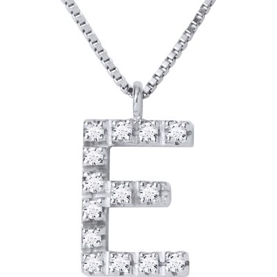 DIADEMA - Halskette mit Diamanten - E -Weißgold Weiß Einheitsgröße DIADEMA - Halskette mit Diamanten - E -Weißgold Weiß Einheitsgröße
