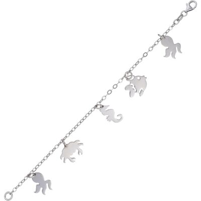 Orphelia Damen-Armband aus 925er Sterlingsilber – Silber ZA-1638 Silber Einheitsgröße Orphelia Damen-Armband aus 925er Sterlingsilber – Silber ZA-1638 Silber Einheitsgröße