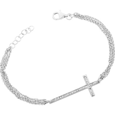 Orphelia Damen-Armband aus 925er Sterlingsilber – Silber ZA-7196 Silber Einheitsgröße Orphelia Damen-Armband aus 925er Sterlingsilber – Silber ZA-7196 Silber Einheitsgröße