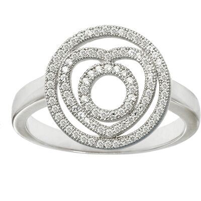 Orphelia Damen-Ring Sterling-Silber 925 – Silber ZR-7268 Silber P Orphelia Damen-Ring Sterling-Silber 925 – Silber ZR-7268 Silber P