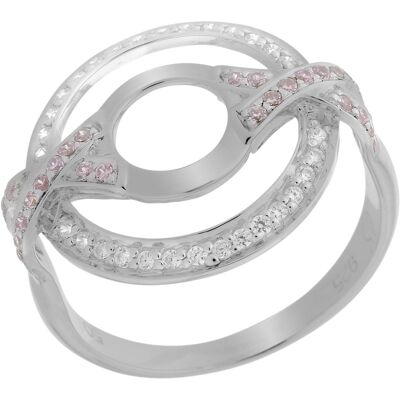 Orphelia Damen-Ring Sterling-Silber 925 – Silber ZR-7095 Silber O 1/2 Orphelia Damen-Ring Sterling-Silber 925 – Silber ZR-7095 Silber O 1/2
