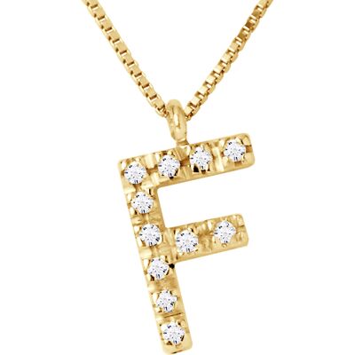 DIADEMA - Halskette mit Diamanten - F - Gelbgold Weiß Einheitsgröße DIADEMA - Halskette mit Diamanten - F - Gelbgold Weiß Einheitsgröße