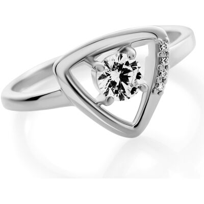 Orphelia 'Santorini' Damen-Ring aus 925er Sterlingsilber – Silber ZR-7570 Silber K Orphelia 'Santorini' Damen-Ring aus 925er Sterlingsilber – Silber ZR-7570 Silber K