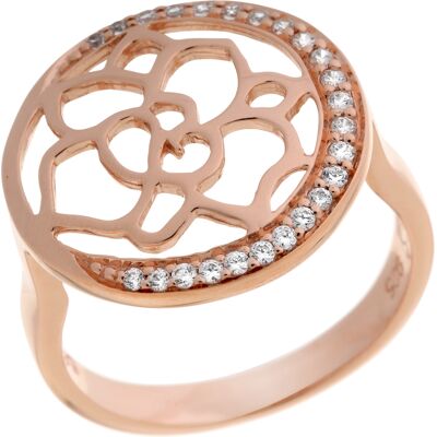 Orphelia Damen-Ring Sterling-Silber 925 – Rosé ZR-7089/1 Rose O 1/2 Orphelia Damen-Ring Sterling-Silber 925 – Rosé ZR-7089/1 Rose O 1/2