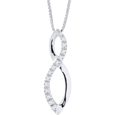 DIADEMA - Halskette mit Diamanten - Weißgold Weiß Einheitsgröße DIADEMA - Halskette mit Diamanten - Weißgold Weiß Einheitsgröße