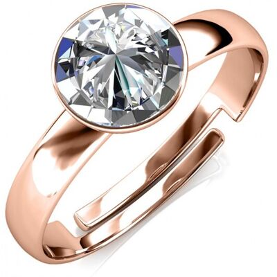 MYC Paris Acacia One Size Ring - Rose Gold und Kristall Weiß- und Roségold L 1/2 MYC Paris Acacia One Size Ring - Rose Gold und Kristall Weiß- und Roségold L 1/2