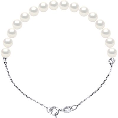 Ateliers Saint Germain Armband echte Süßwasser-Zuchtperle rund 6-7 mm Weiß Einheitsgröße Ateliers Saint Germain Armband echte Süßwasser-Zuchtperle rund 6-7 mm Weiß Einheitsgröße
