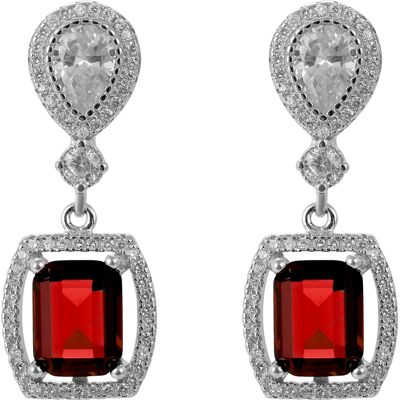 Orphelia 'Enora' Damen Ohrringe aus 925 Sterling Silber - Silber ZO-7426/RU Silber Einheitsgröße Orphelia 'Enora' Damen Ohrringe aus 925 Sterling Silber - Silber ZO-7426/RU Silber Einheitsgröße
