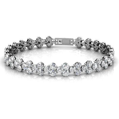 MYC Paris Prinzessinnen-Armband - Silber und Kristall Weißsilber 16cm MYC Paris Prinzessinnen-Armband - Silber und Kristall Weißsilber 16cm