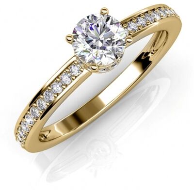 MYC Paris Kopie des Rings Elise - Roségold und Kristall Weiß & Gold Q MYC Paris Kopie des Rings Elise - Roségold und Kristall Weiß & Gold Q