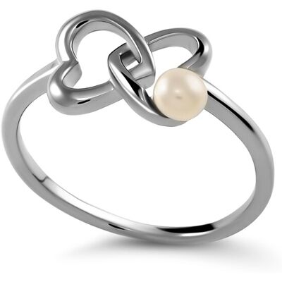 Orphelia 'Lili' Damen-Ring aus 925er Sterlingsilber – Silber ZR-7513 Silber K Orphelia 'Lili' Damen-Ring aus 925er Sterlingsilber – Silber ZR-7513 Silber K
