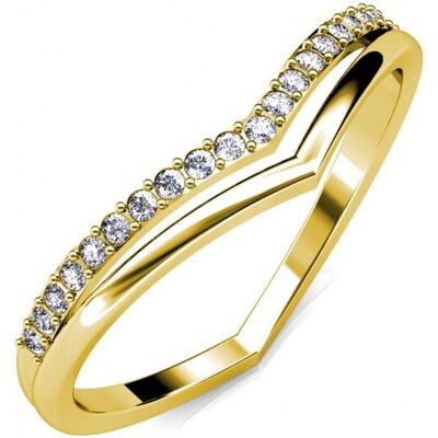 MYC Paris Tiryns Ring - Gold und Kristall Weiß & Gold O 1/2 MYC Paris Tiryns Ring - Gold und Kristall Weiß & Gold O 1/2