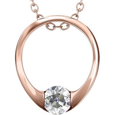MYC Paris Mini-Ring mit Anhängern - Or Rosé et Cristal Weiß- und Roségold Einheitsgröße MYC Paris Mini-Ring mit Anhängern - Or Rosé et Cristal Weiß- und Roségold Einheitsgröße