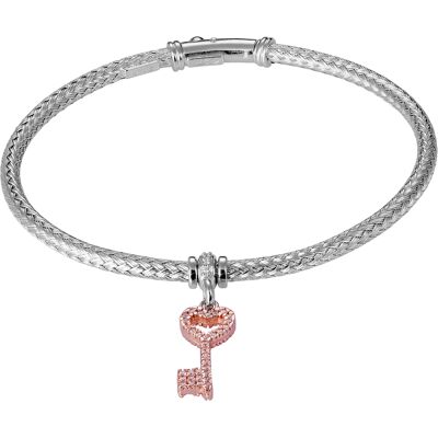 Orphelia Damen-Armband aus 925er Sterlingsilber – Silber/Rosé ZA-7399 Silber und Roségold Einheitsgröße Orphelia Damen-Armband aus 925er Sterlingsilber – Silber/Rosé ZA-7399 Silber und Roségold Einheitsgröße