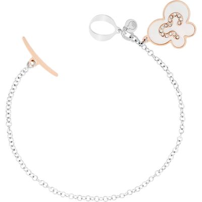 Orphelia 'Luna' Damen-Armband aus 925er Sterlingsilber – Silber/Rosé ZA-7166 Silber und Roségold Einheitsgröße Orphelia 'Luna' Damen-Armband aus 925er Sterlingsilber – Silber/Rosé ZA-7166 Silber und Roségold Einheitsgröße