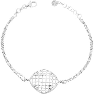 Orphelia 'Lilla' Damenarmband aus 925er Sterlingsilber - Silber ZA-7190 Silber Einheitsgröße Orphelia 'Lilla' Damenarmband aus 925er Sterlingsilber - Silber ZA-7190 Silber Einheitsgröße