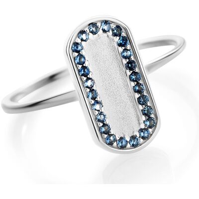 Orphelia 'Malaga' Damen-Ring aus 925er Sterlingsilber – Silber ZR-7573 Silber Q Orphelia 'Malaga' Damen-Ring aus 925er Sterlingsilber – Silber ZR-7573 Silber Q