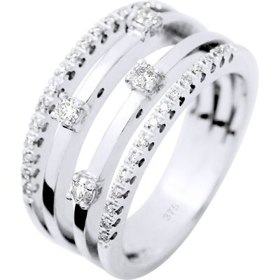 DIADEMA - Ring - Prestige Jewelery - Diamanten - Weißgold Weiß K DIADEMA - Ring - Prestige Jewelery - Diamanten - Weißgold Weiß K