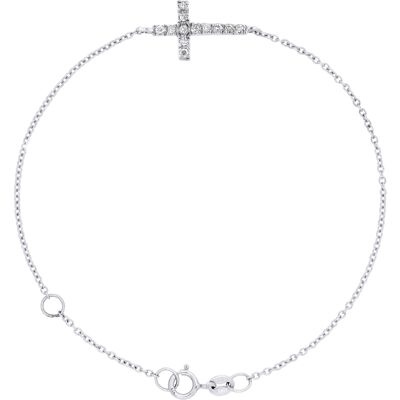 DIADEMA - Armband - Weißgold - Diamanten - Weiß Weiß Einheitsgröße DIADEMA - Armband - Weißgold - Diamanten - Weiß Weiß Einheitsgröße