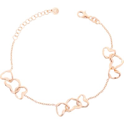 Orphelia 'Zelma' Damen-Armband aus 925er Sterlingsilber – Rosé ZA-7179/RG Rose Einheitsgröße Orphelia 'Zelma' Damen-Armband aus 925er Sterlingsilber – Rosé ZA-7179/RG Rose Einheitsgröße