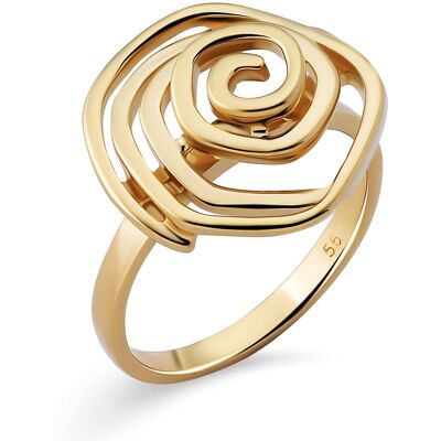 Orphelia Damen-Ring Sterling-Silber 925 – Gold ZR-7500/G Gold NICHT Orphelia Damen-Ring Sterling-Silber 925 – Gold ZR-7500/G Gold NICHT