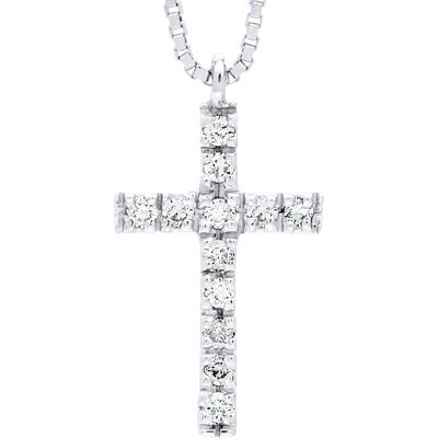 DIADEMA - Halskette mit Diamanten - Weißgold Weiß Einheitsgröße DIADEMA - Halskette mit Diamanten - Weißgold Weiß Einheitsgröße