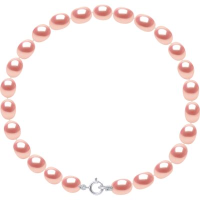 DIADEMA - Armband - Echte Süßwasserperlen - Rosa - Weißgold Rosa Einheitsgröße DIADEMA - Armband - Echte Süßwasserperlen - Rosa - Weißgold Rosa Einheitsgröße