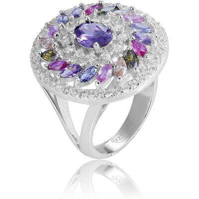 Orphelia Damen-Ring Sterling-Silber 925 – Silber ZR-7428 Silber K Orphelia Damen-Ring Sterling-Silber 925 – Silber ZR-7428 Silber K