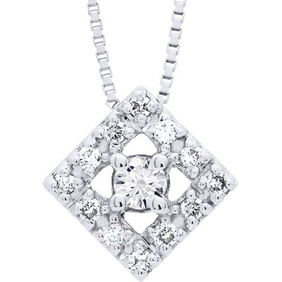 DIADEMA - Halskette mit Diamanten - Weißgold Weiß Einheitsgröße DIADEMA - Halskette mit Diamanten - Weißgold Weiß Einheitsgröße