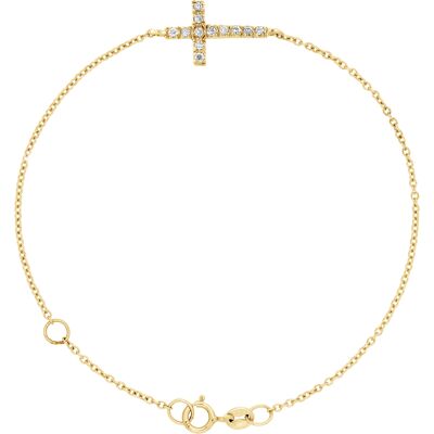 DIADEMA - Armband - Gelbgold - Diamanten - Weiß Weiß Einheitsgröße DIADEMA - Armband - Gelbgold - Diamanten - Weiß Weiß Einheitsgröße