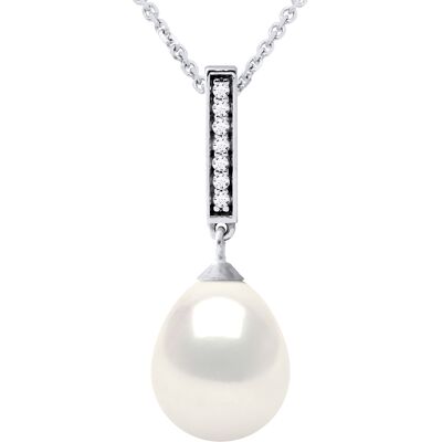 Diadema BARETTE Halskette Süßwasserperlen-Schmuck 9-10mm Weiß 925 Weiß Einheitsgröße Diadema BARETTE Halskette Süßwasserperlen-Schmuck 9-10mm Weiß 925 Weiß Einheitsgröße