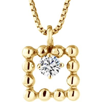 DIADEMA - Halskette mit Diamanten - Weißgold Weiß Einheitsgröße DIADEMA - Halskette mit Diamanten - Weißgold Weiß Einheitsgröße