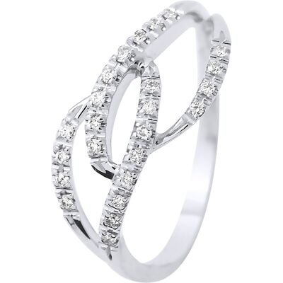 DIADEMA - Ring - Prestige Jewelery - Diamanten - Weißgold Weiß K DIADEMA - Ring - Prestige Jewelery - Diamanten - Weißgold Weiß K