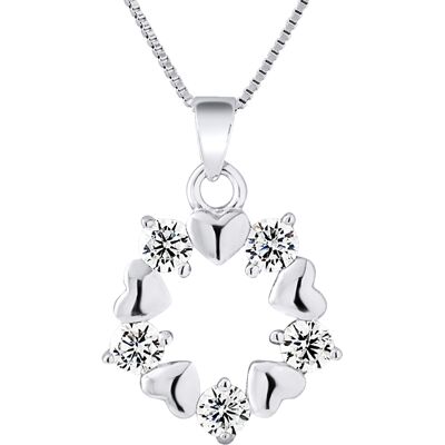 Lova - Lola Van Der Keen Anhänger - Be Pretty Kollektion Silber Einheitsgröße Lova - Lola Van Der Keen Anhänger - Be Pretty Kollektion Silber Einheitsgröße