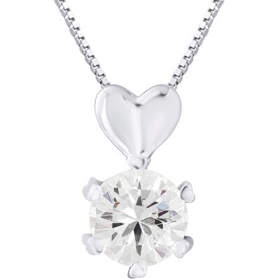 Lova - Lola Van Der Keen Anhänger - Be Pretty Kollektion Silber Einheitsgröße Lova - Lola Van Der Keen Anhänger - Be Pretty Kollektion Silber Einheitsgröße