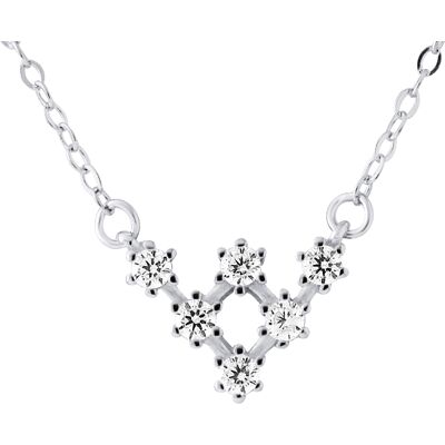 Lova - Lola Van Der Keen Halskette - Like a Star Kollektion Silber Einheitsgröße Lova - Lola Van Der Keen Halskette - Like a Star Kollektion Silber Einheitsgröße