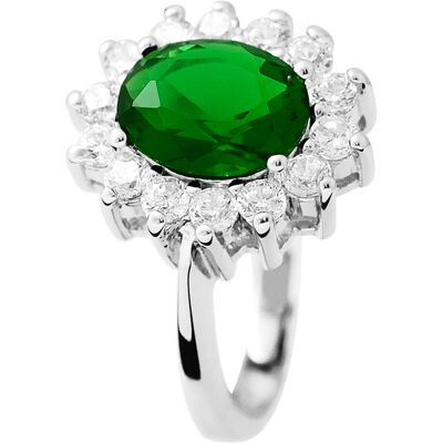 DIADEMA - Ring - Kollektion Reinweiß Silber Einheitsgröße DIADEMA - Ring - Kollektion Reinweiß Silber Einheitsgröße