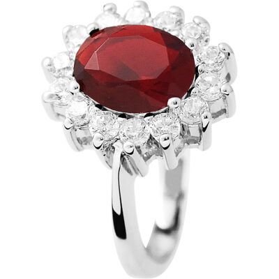 DIADEMA - Ring - Kollektion Reinweiß Silber Einheitsgröße DIADEMA - Ring - Kollektion Reinweiß Silber Einheitsgröße