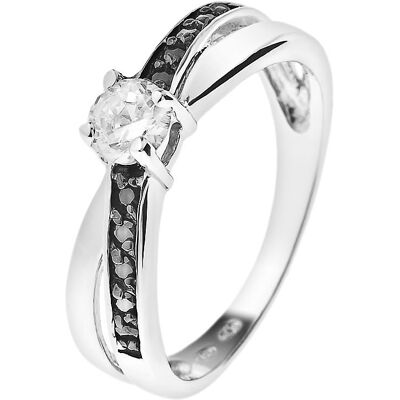 DIADEMA - Ring - Kollektion Schwarze Nacht Silber NICHT DIADEMA - Ring - Kollektion Schwarze Nacht Silber NICHT