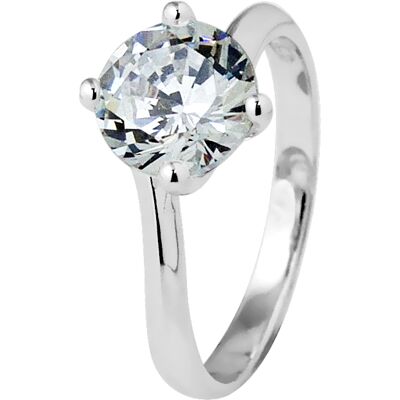 DIADEMA - Ring - Black Night Kollektion Silber Einheitsgröße DIADEMA - Ring - Black Night Kollektion Silber Einheitsgröße