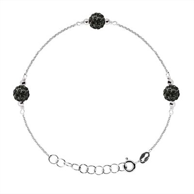 DIADEMA - Trilogie Armband Reinweiß - Love Jewelry Kollektion Schwarz Einheitsgröße DIADEMA - Trilogie Armband Reinweiß - Love Jewelry Kollektion Schwarz Einheitsgröße