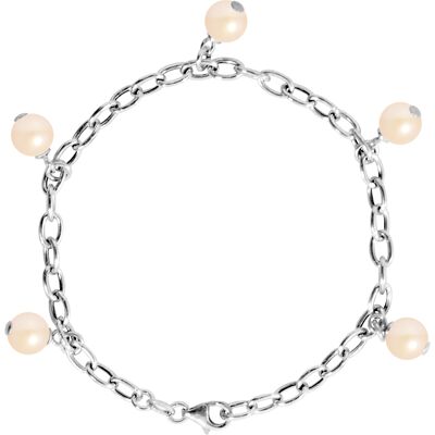 DIADEMA - Armband Süßwasserperlen - Love Jewelry Collection Silber Einheitsgröße DIADEMA - Armband Süßwasserperlen - Love Jewelry Collection Silber Einheitsgröße