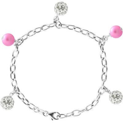 DIADEMA - Armband Süßwasserperlen - Love Jewelry Collection Silber Einheitsgröße DIADEMA - Armband Süßwasserperlen - Love Jewelry Collection Silber Einheitsgröße