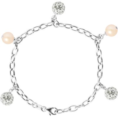 DIADEMA - Armband Süßwasserperlen - Love Jewelry Collection Silber Einheitsgröße DIADEMA - Armband Süßwasserperlen - Love Jewelry Collection Silber Einheitsgröße